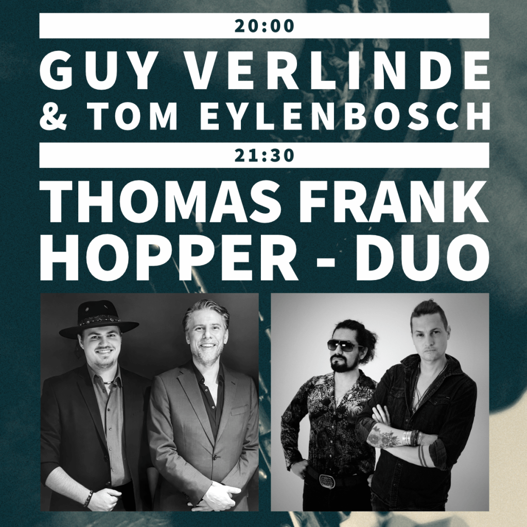 29.08.25 : Thomas Franck Hopper | Guy Verlinde et Tom&nbsp;Eylenbosch