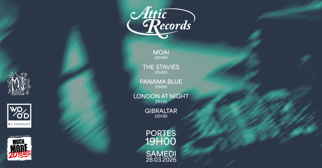 MJ CONCERT – Attic Records&nbsp;night